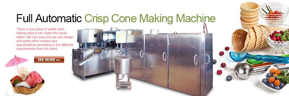 Crisp Bowl Shape Ice Cream Cup Making Machine