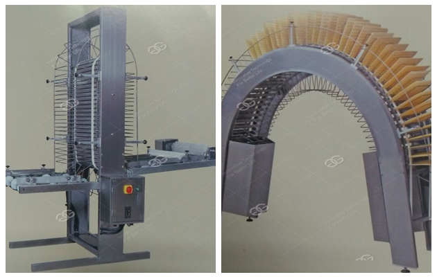 sheet cooling machine