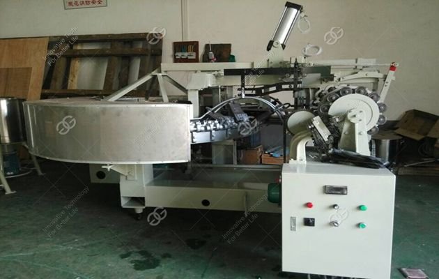 automatic rolled sugar cone machine