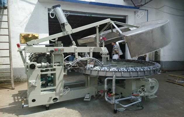 automatic rolled sugar cone machine